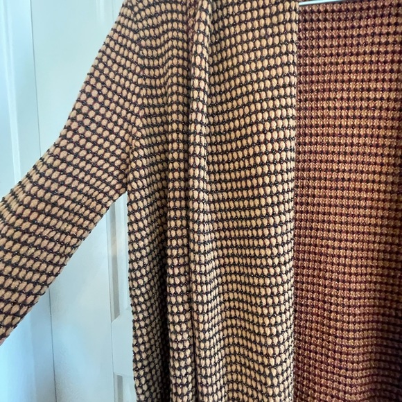 Love for Humanity Black Label Brown, Open Front Cardigan NWT Medium - Picture 2 of 9